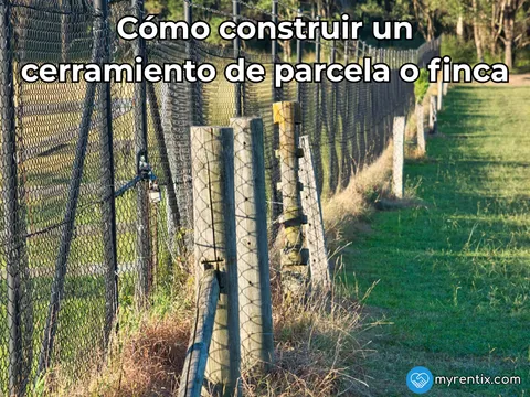 Cómo construir un cerramiento de parcela o finca: excavación y cimentación