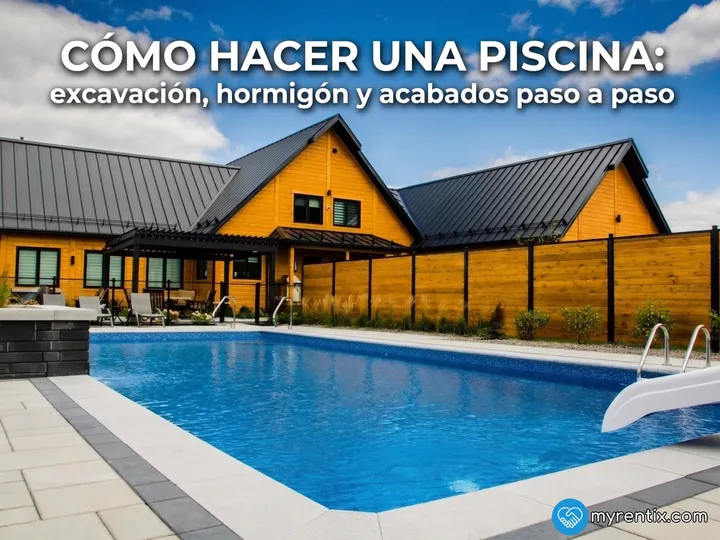 Cómo hacer una piscina: excavación, hormigón y acabados paso a paso