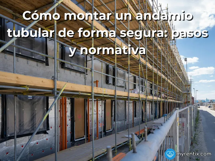 Cómo montar un andamio tubular de forma segura: pasos y normativa