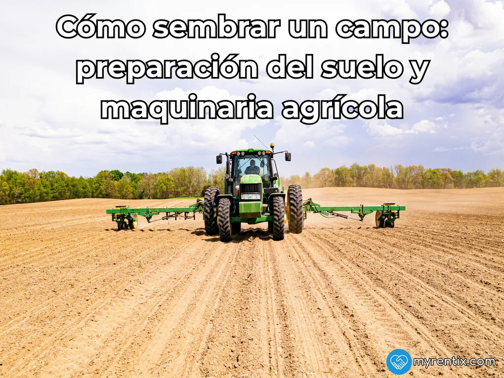 Cómo sembrar un campo: preparación del suelo y maquinaria agrícola