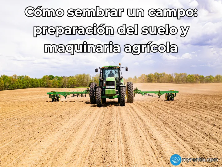 Cómo sembrar un campo: preparación del suelo y maquinaria agrícola