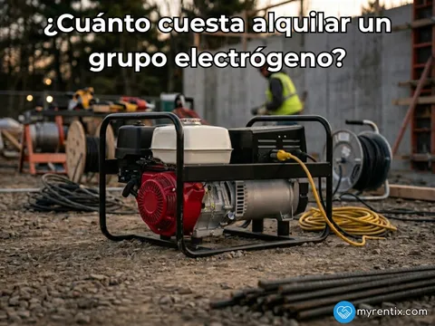 ¿Cuánto cuesta alquilar un grupo electrógeno? Guía de precios por potencia (2026)