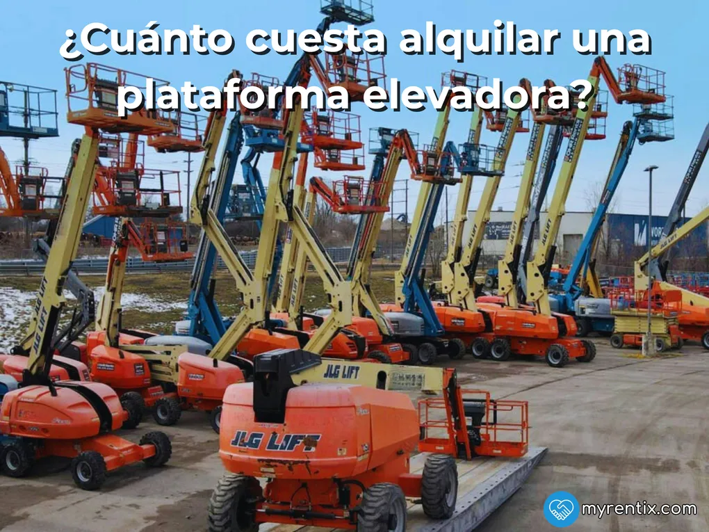 ¿Cuánto cuesta alquilar una plataforma elevadora? Precios reales en España (2026)