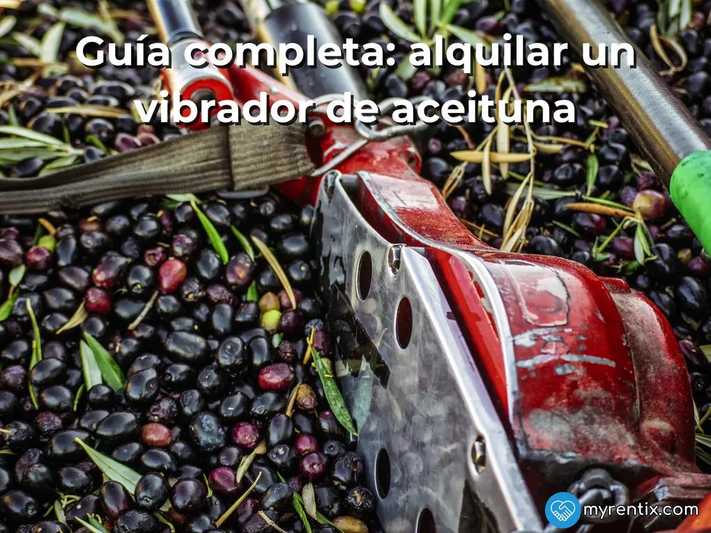Guía completa para alquilar un vibrador de aceituna en Andalucía