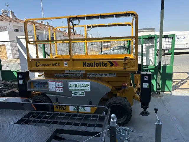 PLATAFORMA ELEVADORA 10M en alquiler en Huelva | Myrentix