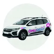 Vehículo de transporte 7 plazas y furgoneta en alquiler en Huelva | Myrentix