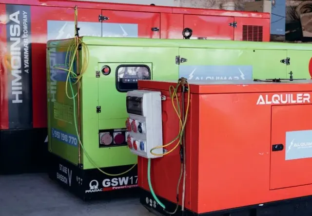 Grupo electrógeno en alquiler en Málaga | Myrentix