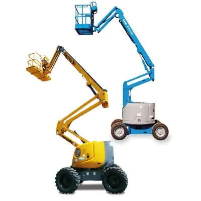 Plataforma articulada eléctrica y diésel en alquiler – Huelva | Myrentix